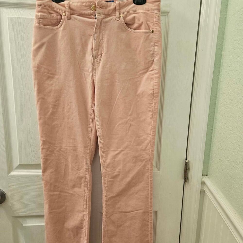 J. McLaughlin Milburn Pants Women’s Size 10 Blush Pink Stretch Straight Leg NWT